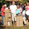 Tobi, Sohn des Ehepaares Gavil&aacute;n, Elisabeth G., Uli, Lisa, Silverio G., Miriam, Manya, Gustavo und Gloria (obere Reihe) und Hermann und Daily (untere Reihe).